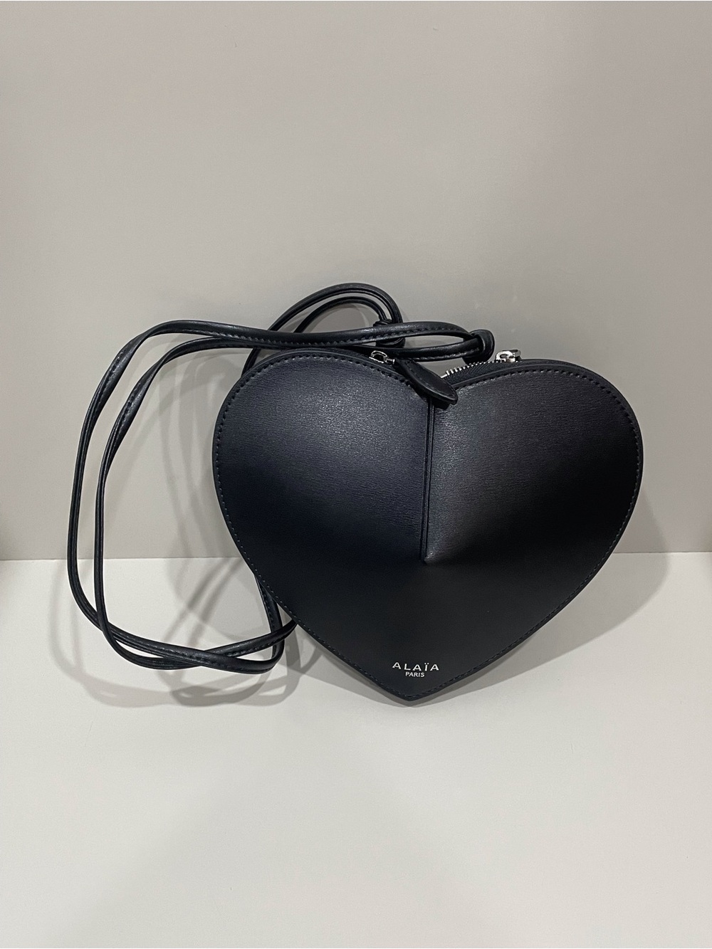 Black Heart Crossbody Bag